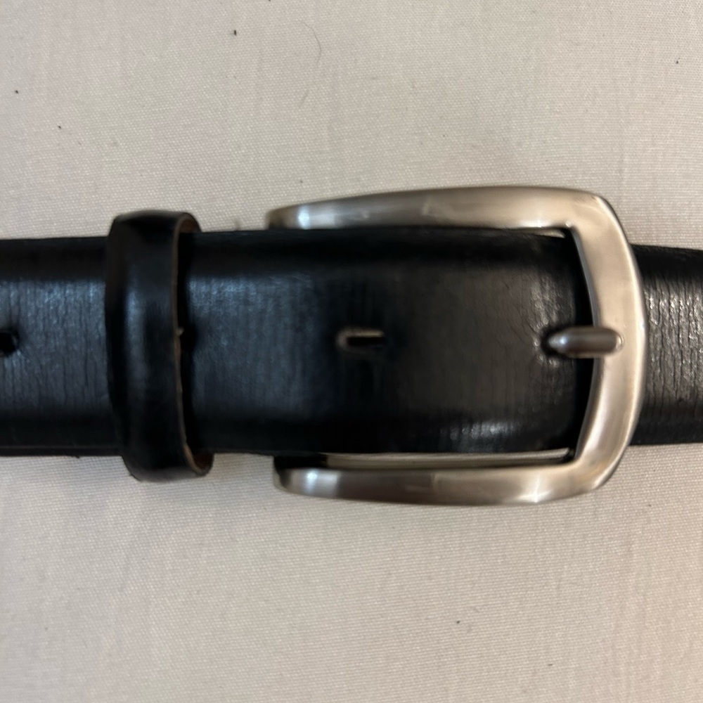 Black leather‎ Belt thick design